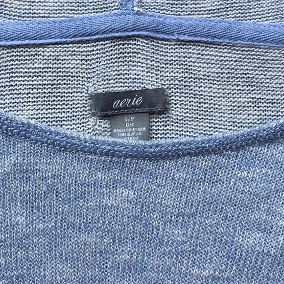 Aerie bundle hooded sweater lace raglan real soft - Picture 7 of 16